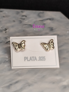 Aretitos de mariposa - comprar en línea