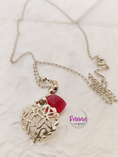 Corazón grande y rojo