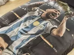 Acolchado Oficial Selección Argentina Afa Messi 3 Estrellas en internet