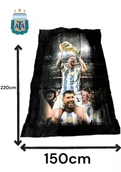 Acolchado Oficial Selección Argentina Afa Messi 3 Estrellas - Acolchado