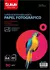 Papel A4 Fotográfico ADESIVO GLOSSY 90g c/ 20 folhas