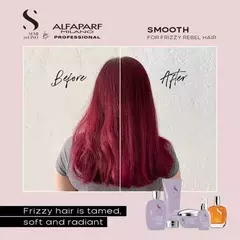 Mascara Disciplinante Smooth Rebel Hair x200ml Semi Di Lino - Alfaparf - comprar online