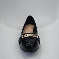 Chatitas Taco Chino Charol Negro Moleca - comprar online