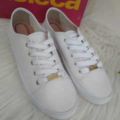 Zapatillas Chatas Clasicas Blancas Mujer Moleca - comprar online