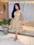 vestido Lady elegance luxo bordado - Nude - festa - Drezza Brand