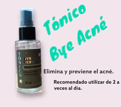 Bye Acné Tonico 60ml.