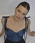 Corset classic petroleum