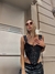 Corset crocco negro