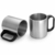 CANECA AÇO INOX - C/ ALÇA PLASTICA - 300 ML PERSONALIZADA - comprar online
