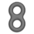 Anillo Doble Silicona 8,5Cmx 1,3Cm - Angeles Vibraciones Sexshop 