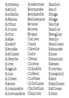 TATOOS ÍNTIMAS TEMPORARIAS COM NOMES (CONSULTE AS DISPONIVEIS)