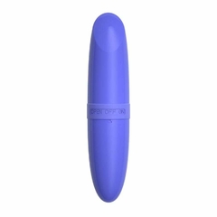 MINI VIBRADOR EM ABS FORMATO DE BATOM - comprar online