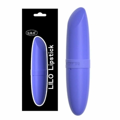 MINI VIBRADOR EM ABS FORMATO DE BATOM - loja online