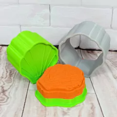 Molde de Concha para fabricação de sabonetes ou shampoo sólidos | Prensa de Concha - 3D Prints - Soluções