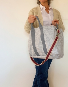 Bolso gris