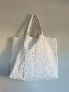 Tote bag tusor combinado - comprar online