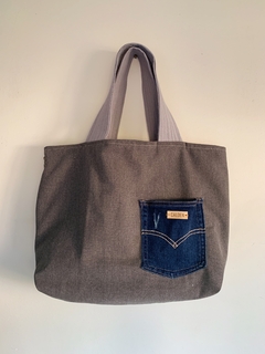 Bolso gris - comprar online