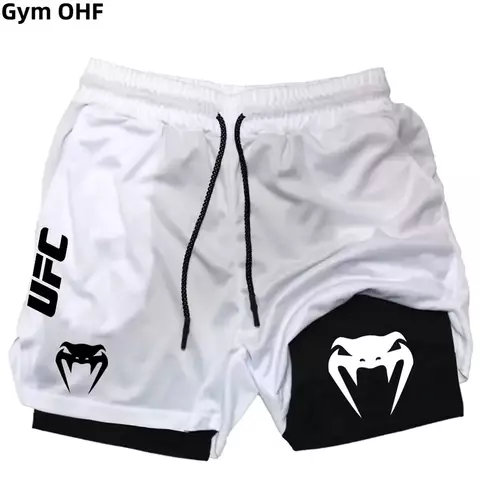 Short Esportivo Masculino com Duas Camadas – Performance e Conforto