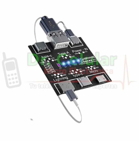 Probador De Cable Mechanic Dt3 Tester Tipo C / Micro Usb