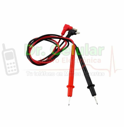 Juego De Puntas Para Testers Multimetros Largo Total 90cm