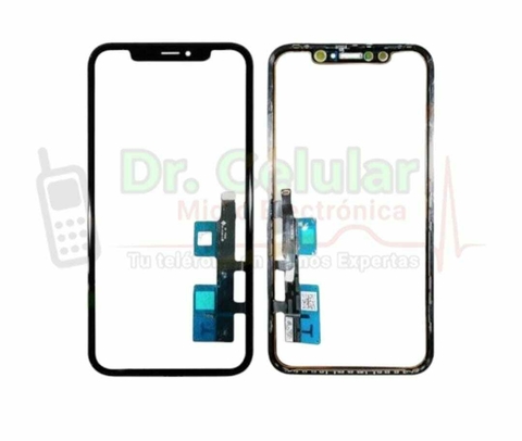 IPHONE XR NEGRO GLASS + MARCO + OCA + TOUCH