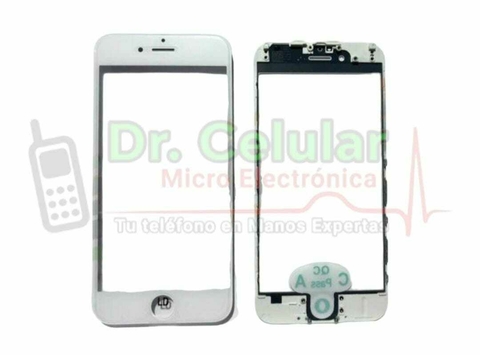 IPHONE 6 G BLANCO - GLASS + OCA + MARCO - PREMIUM
