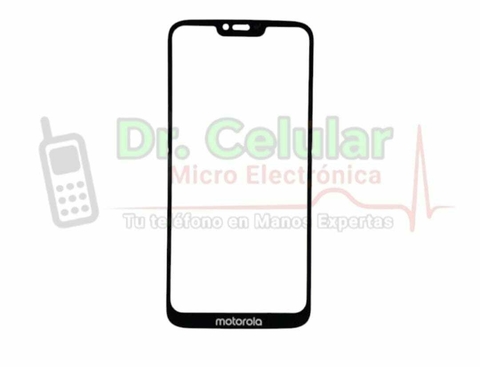 MOTOROLA G7 POWER - GLASS + OCA NEGRO - PREMIUM