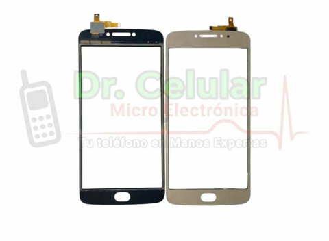 MOTOROLA E4 PLUS DORADO - TACTIL GLASS + OCA