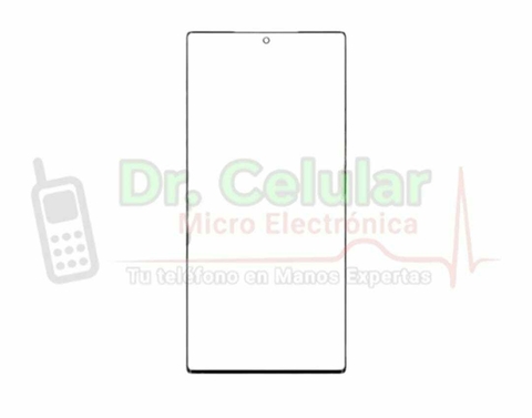 SAMSUNG NOTE 20 ULTRA - GLASS + OCA NEGRO