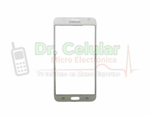 SAMSUNG J7 2016 / J710 / J7 METAL BLANCO - GLASS + OCA SIN LOGO INCELL