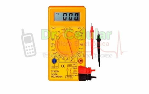Tester Netmak Nm-830 Multímetro Digital
