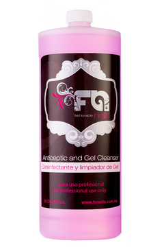 Antiséptico y limpia pincel de gel 32 oz