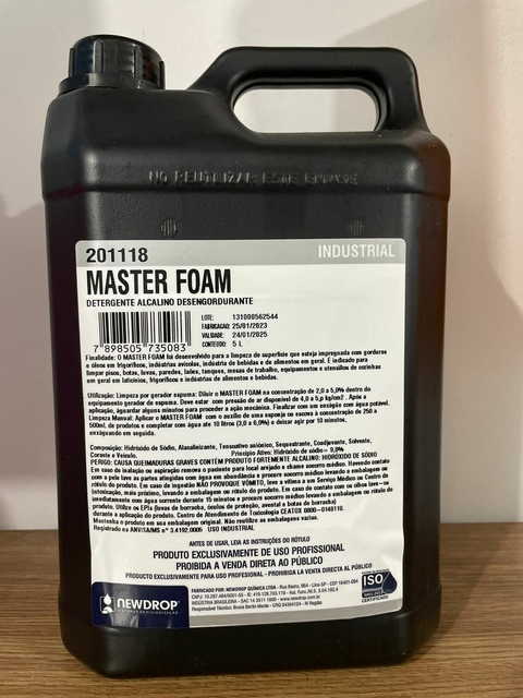 MASTER FOAM BB 5LT OU 30LT