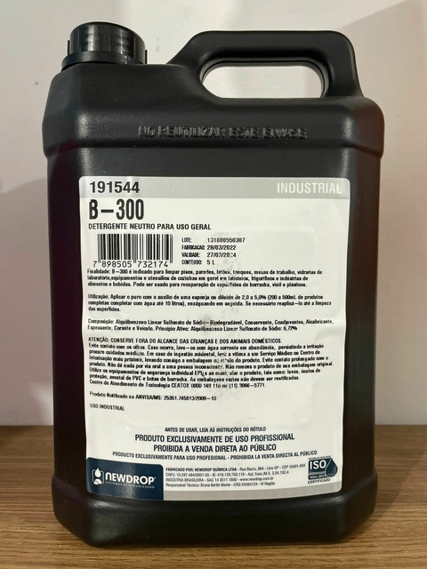 B 300 DETERGENTE NEUTRO BB 5LT