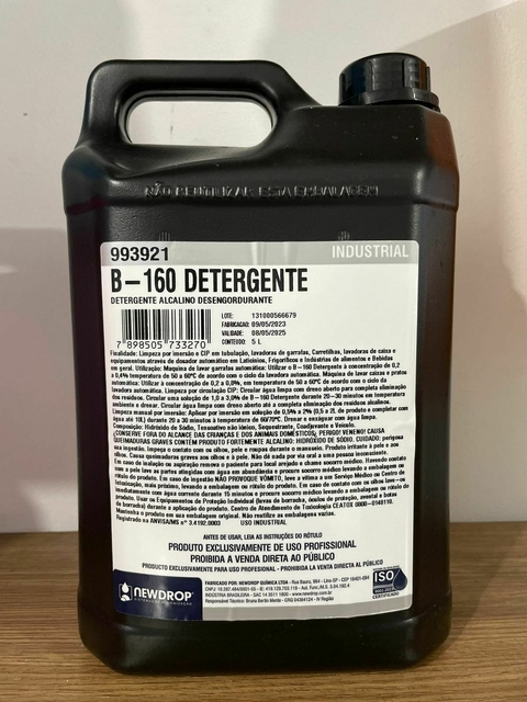 B 160 DETERGENTE BB 5LT