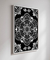 Quadro Decorativo Mandala Lunar em pontilhismo - comprar online