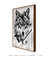 Quadro Decorativo Lobo Linear Geometrico - Myxt | Quadros Decorativos