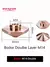 Bicos laser máquina de corte de fibra duplo/único diâmetro 28mm para Raytools, Precitec, WSX, HSG, BODOR, HANS LASER - Laser Xpress