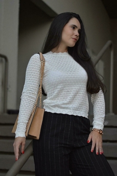 Blusa em fio - Detalhes
