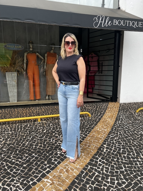 Calça Jeans Wide Leg Eloá