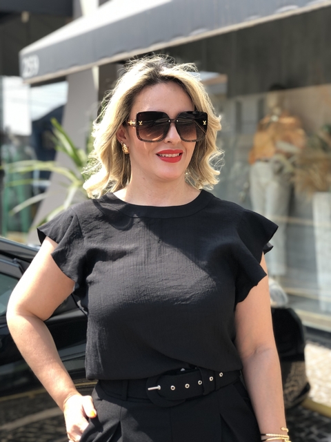 Blusa Gola Redonda Emy