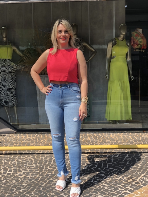 Calça Jeans Mom Ely