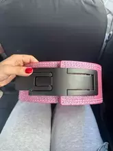 CINTURON POWERLIFTING GLITTER (DISPONIBLE 21 DIAS DESPUES DE TU COMPRA) SE MANDA A FABRICAR - comprar en línea