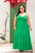 Vestido Alça Liso Plus Size - loja online