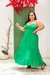 Vestido Alça Liso Plus Size