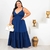 Vestido Alça Liso Plus Size - loja online