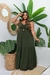 Vestido Alça Babado Basic - comprar online