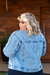 Jaqueta Jeans Marmorizada - comprar online