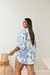Conjunto kimono Paola Azul na internet