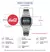 Casio relógio de prata masculino conjunto marca luxo led digital à prova à pr - loja online